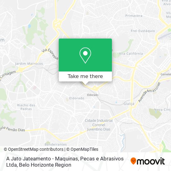 A Jato Jateamento - Maquinas, Pecas e Abrasivos Ltda map