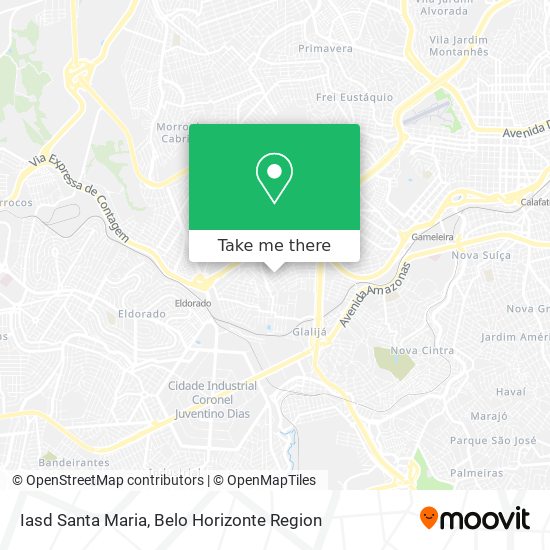 Iasd Santa Maria map