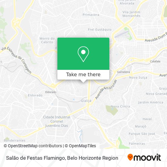 Salão de Festas Flamingo map