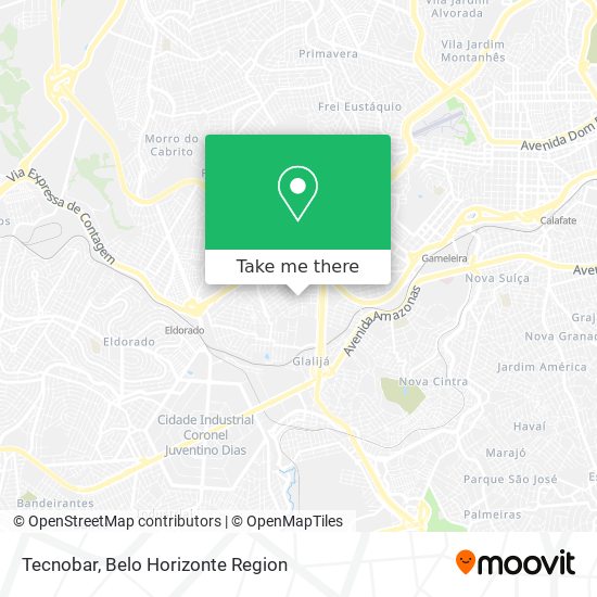 Tecnobar map