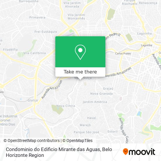 Condominio do Edificio Mirante das Aguas map