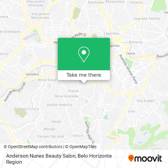 Anderson Nunes Beauty Salon map
