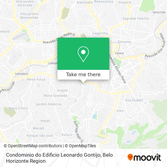Condominio do Edificio Leonardo Gontijo map