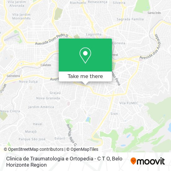 Clinica de Traumatologia e Ortopedia - C T O map