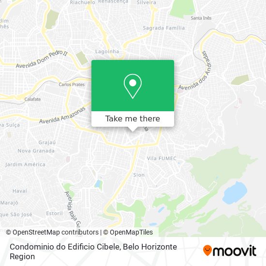 Condominio do Edificio Cibele map