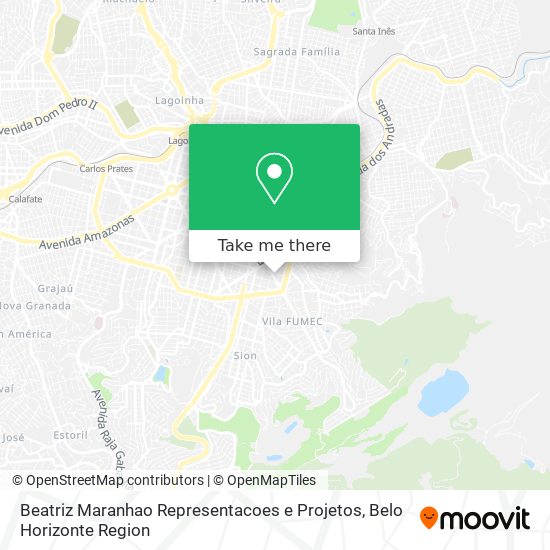 Beatriz Maranhao Representacoes e Projetos map