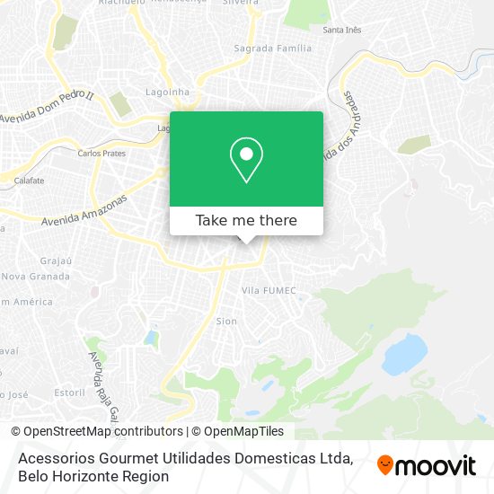 Acessorios Gourmet Utilidades Domesticas Ltda map