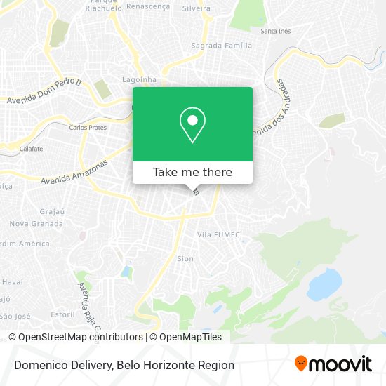 Domenico Delivery map