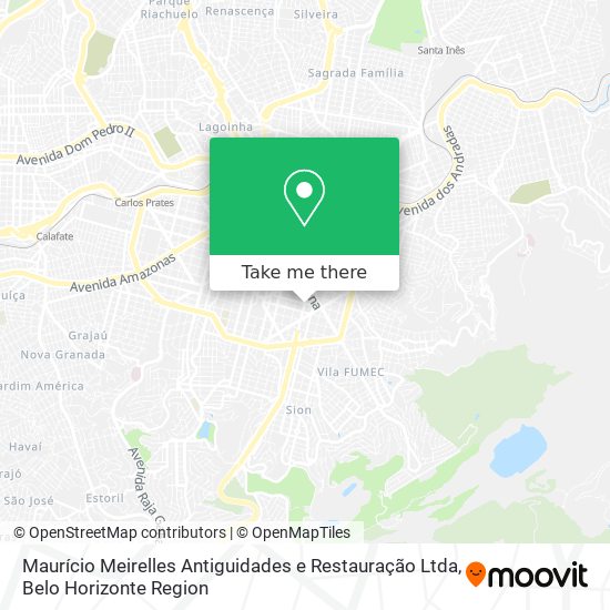 Maurício Meirelles Antiguidades e Restauração Ltda map