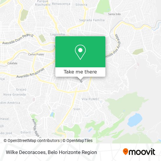 Wilke Decoracoes map