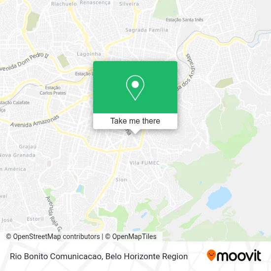 Rio Bonito Comunicacao map