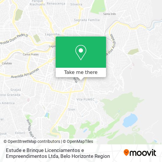 Estude e Brinque Licenciamentos e Empreendimentos Ltda map