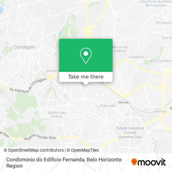 Condominio do Edificio Fernanda map