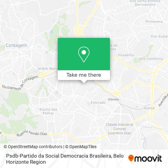 Psdb-Partido da Social Democracia Brasileira map