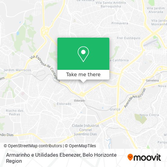 Armarinho e Utilidades Ebenezer map