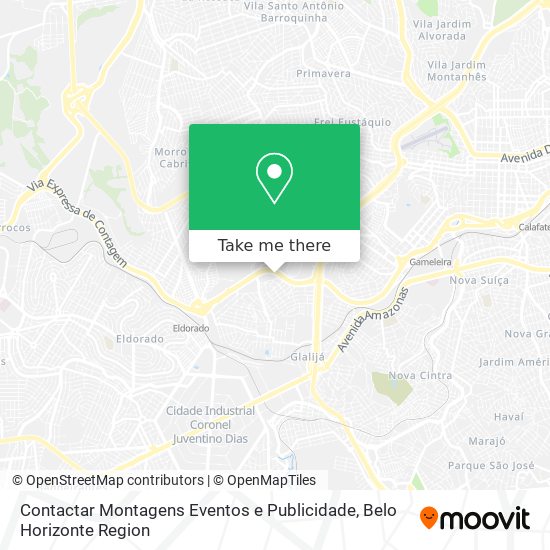 Mapa Contactar Montagens Eventos e Publicidade