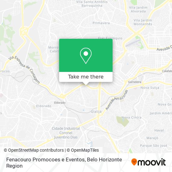 Fenacouro Promocoes e Eventos map