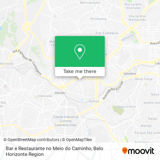 Bar e Restaurante no Meio do Caminho map