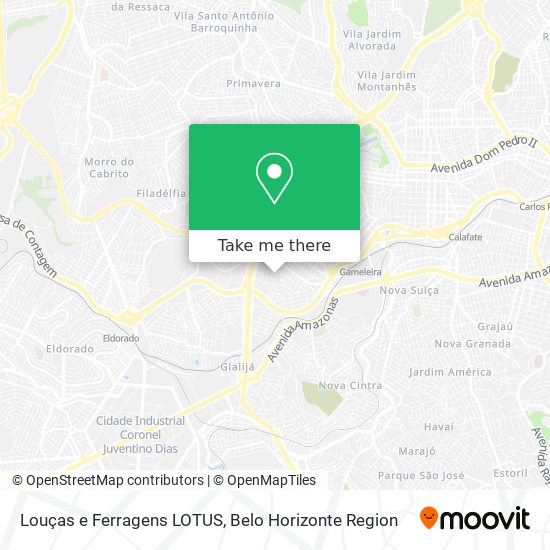Louças e Ferragens LOTUS map
