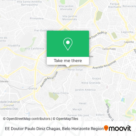 EE Doutor Paulo Diniz Chagas map