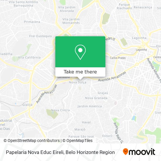 Papelaria Nova Educ Eireli map