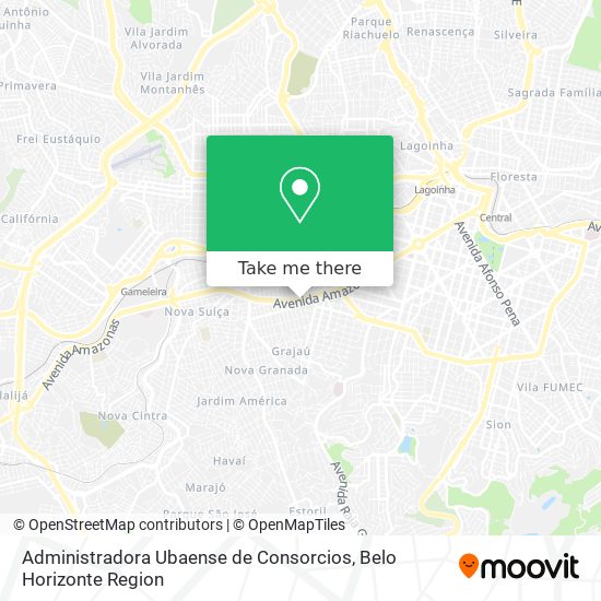 Administradora Ubaense de Consorcios map