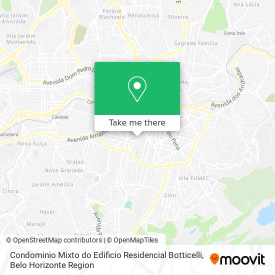 Condominio Mixto do Edificio Residencial Botticelli map