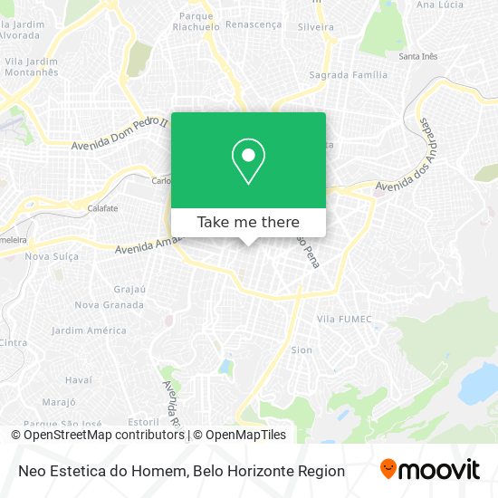 Neo Estetica do Homem map