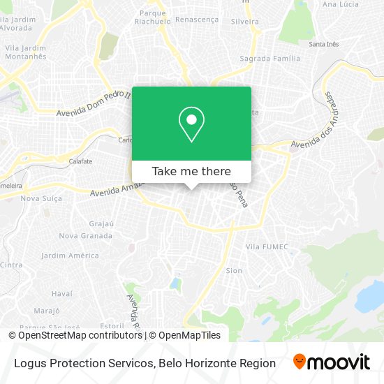Logus Protection Servicos map