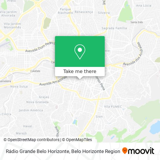 Rádio Grande Belo Horizonte map