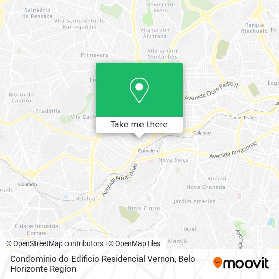 Condominio do Edificio Residencial Vernon map