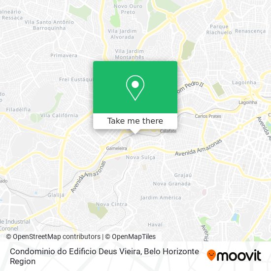 Condominio do Edificio Deus Vieira map
