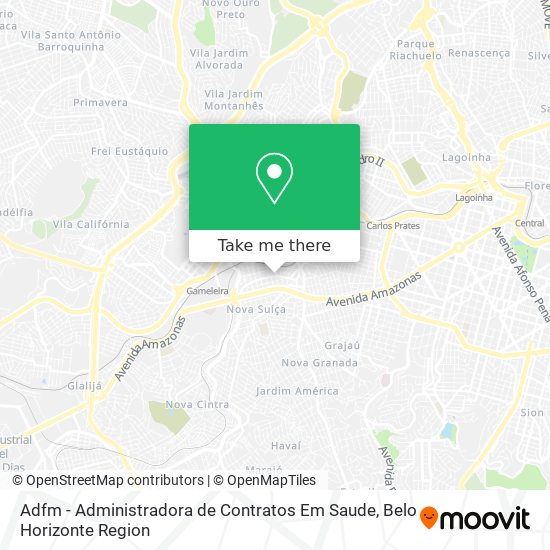 Adfm - Administradora de Contratos Em Saude map