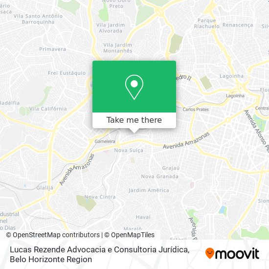 Mapa Lucas Rezende Advocacia e Consultoria Jurídica