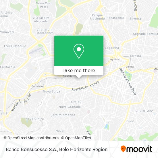 Banco Bonsucesso S.A. map