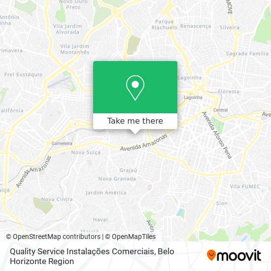 Quality Service Instalações Comerciais map