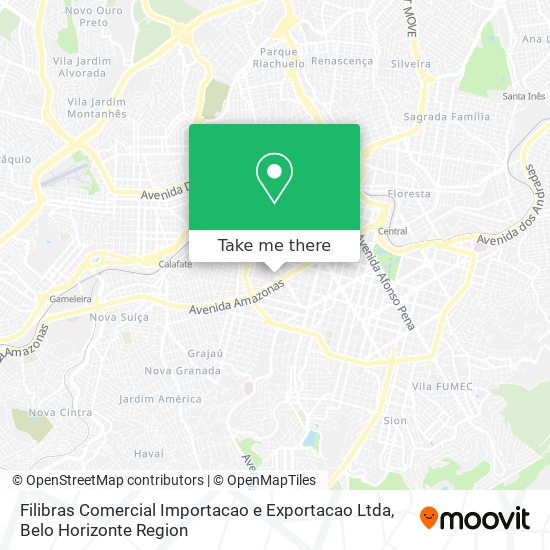 Filibras Comercial Importacao e Exportacao Ltda map