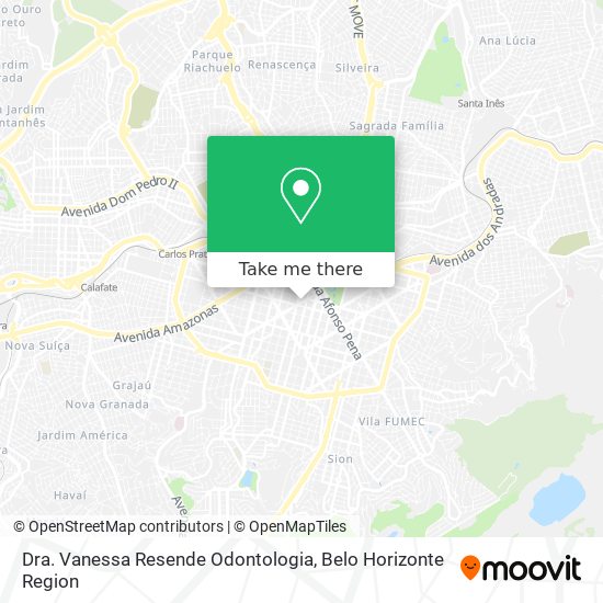 Dra. Vanessa Resende Odontologia map