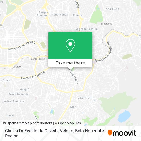 Clinica Dr Evaldo de Oliveita Veloso map