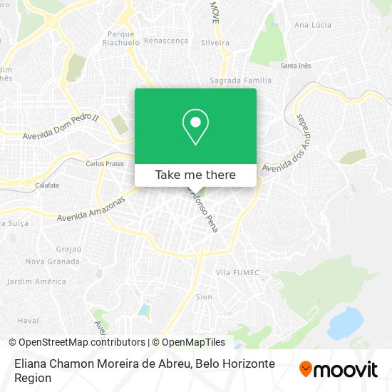 Eliana Chamon Moreira de Abreu map