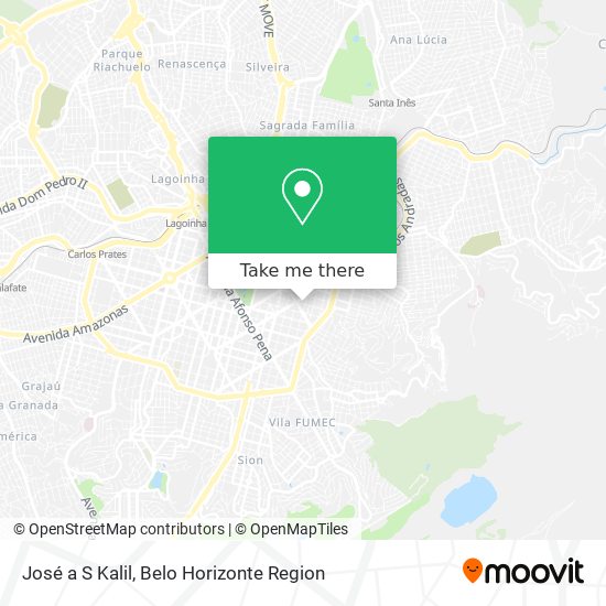 José a S Kalil map