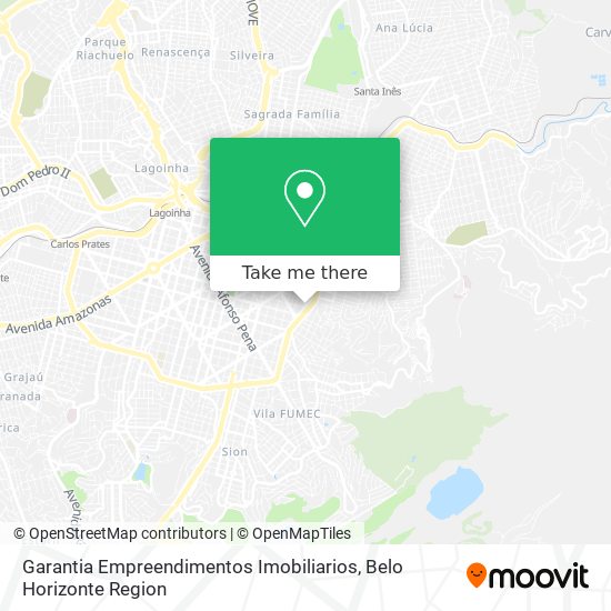 Garantia Empreendimentos Imobiliarios map