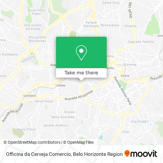 Officina da Cerveja Comercio map