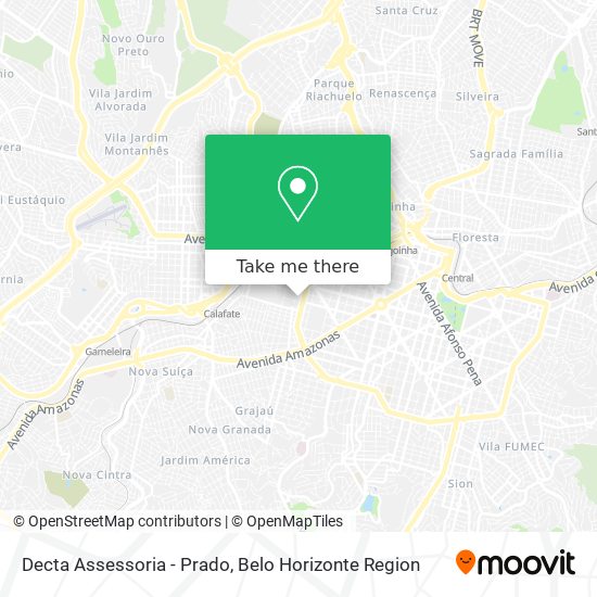 Decta Assessoria - Prado map