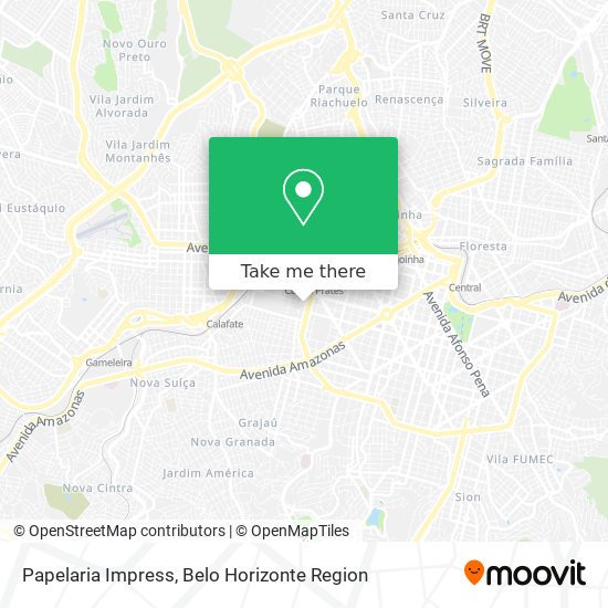 Papelaria Impress map
