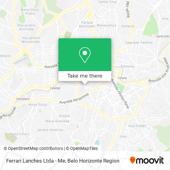 Ferrari Lanches Ltda - Me map