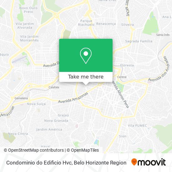 Condominio do Edificio Hvc map