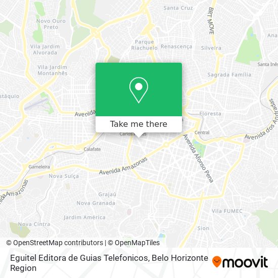 Eguitel Editora de Guias Telefonicos map