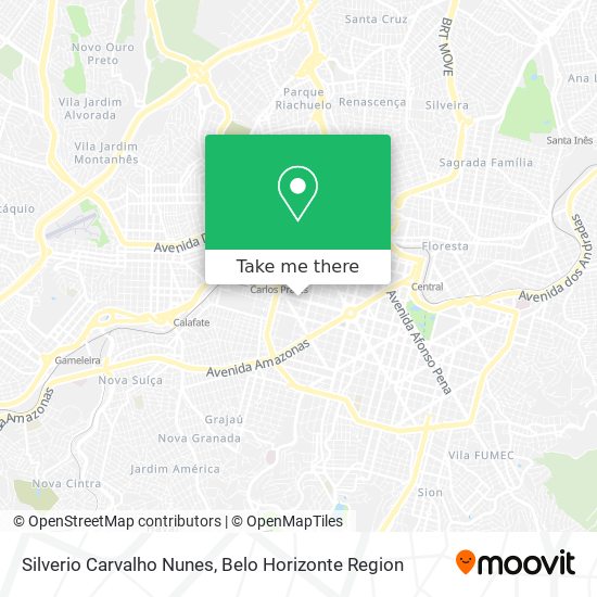 Silverio Carvalho Nunes map
