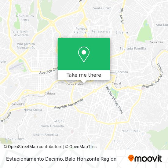 Estacionamento Decimo map